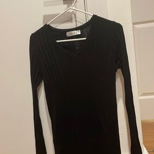 Black long shirt